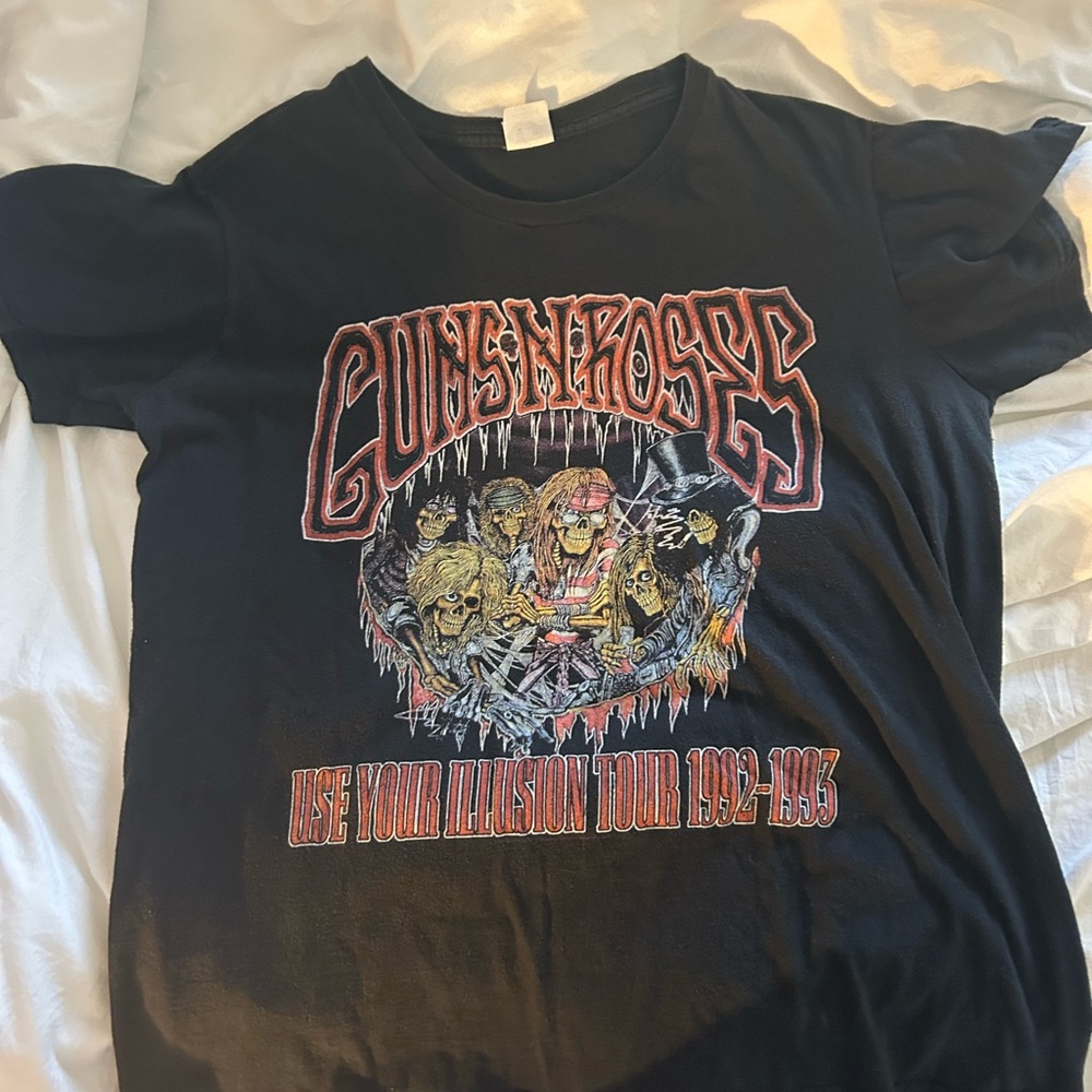 ORIGINAL 1992 Guns N Roses Use Your Illusion Concert Tee *Vintage*